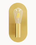 Resident Wall Light Brass