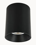 Surface 100mm CNC IP44 12W 3000K Downlight Black