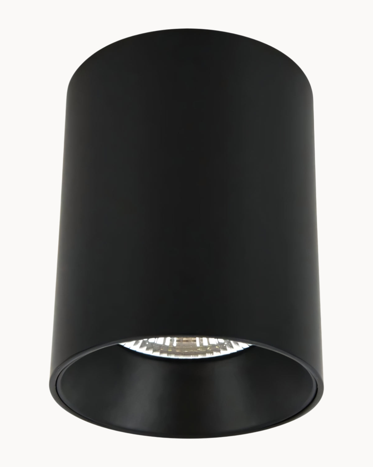 Surface 100mm CNC IP44 12W 3000K Downlight Black