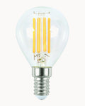 Clear E14 LED bulb