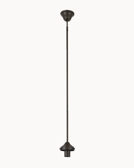 Oil rubbed bronze adjustable rod set