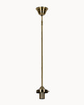 Antique brass adjustable rod set