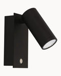 Panorama 1 Light CCT Wall Light with Touch Switch Black