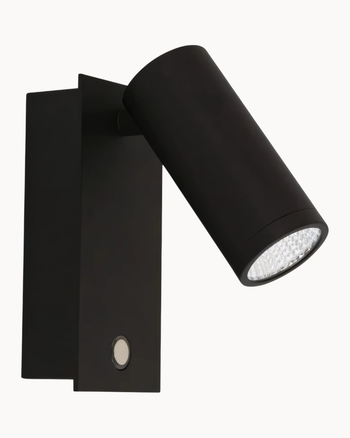 Panorama 1 Light CCT Wall Light with Touch Switch Black