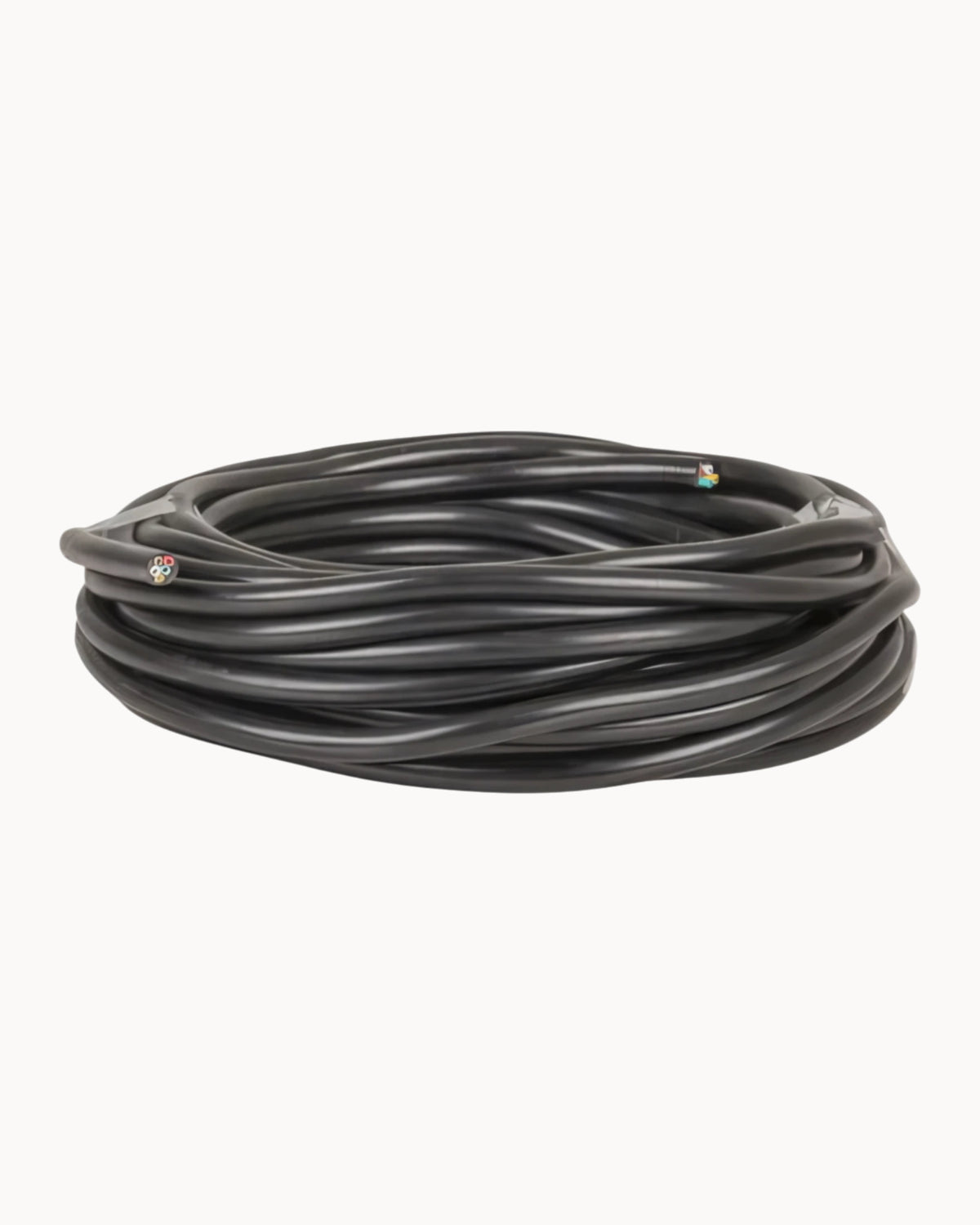 Garden Lighting 5 Pin Rubber Cable 25 Metre Roll 24 Volt