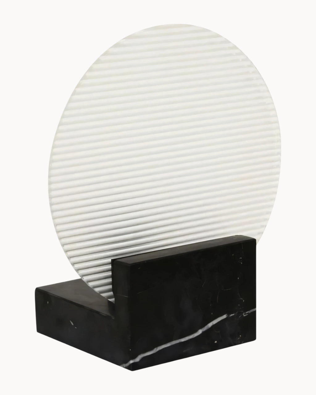 Rolland Black Marble Table Lamp Base Only