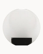 Rolland Ribbed Table Lamp Glass Only Clear