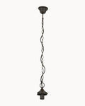 Oil rubbed bronze chain suspension
