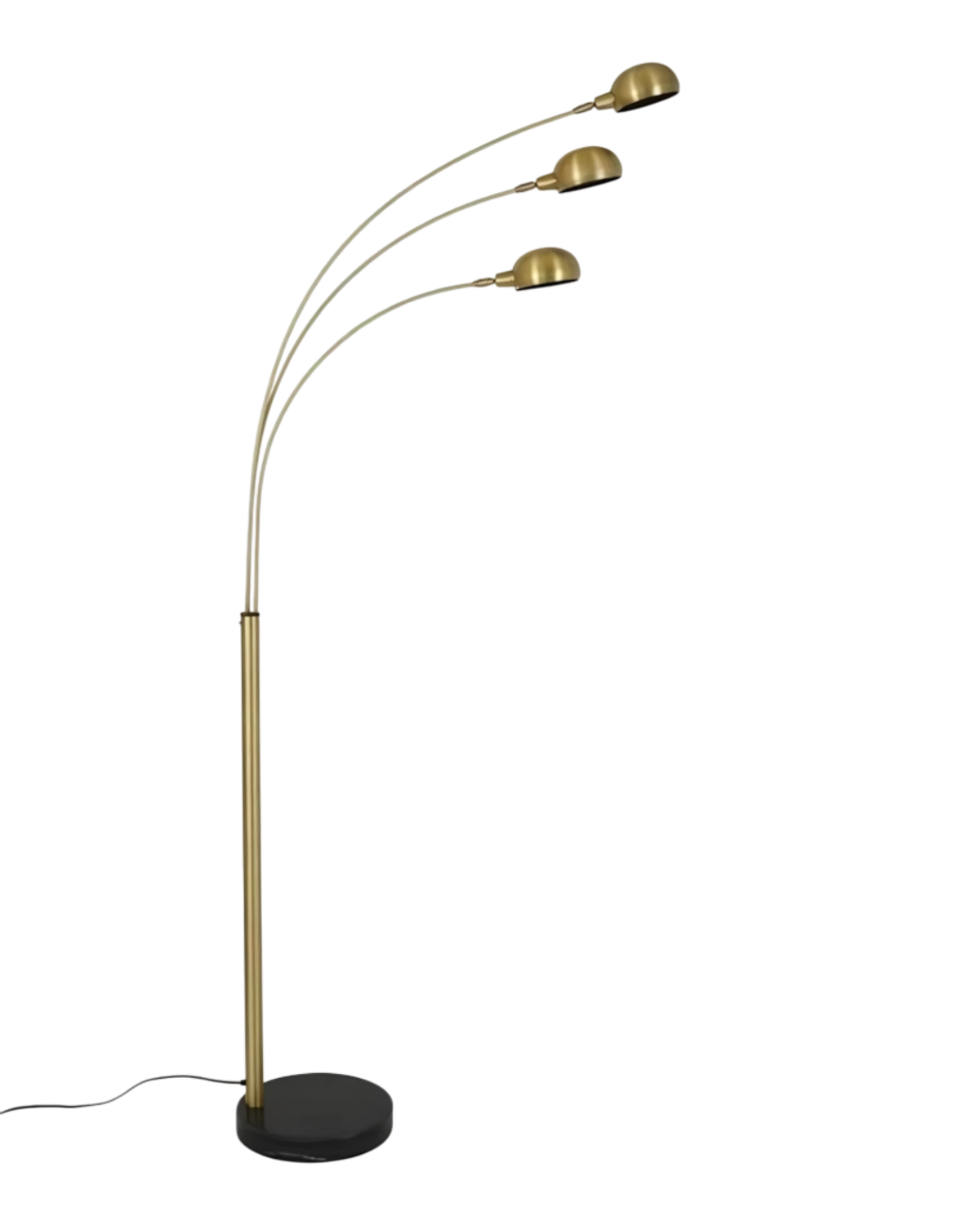 Parkwood 3 Light Floor Lamp Antique Brass