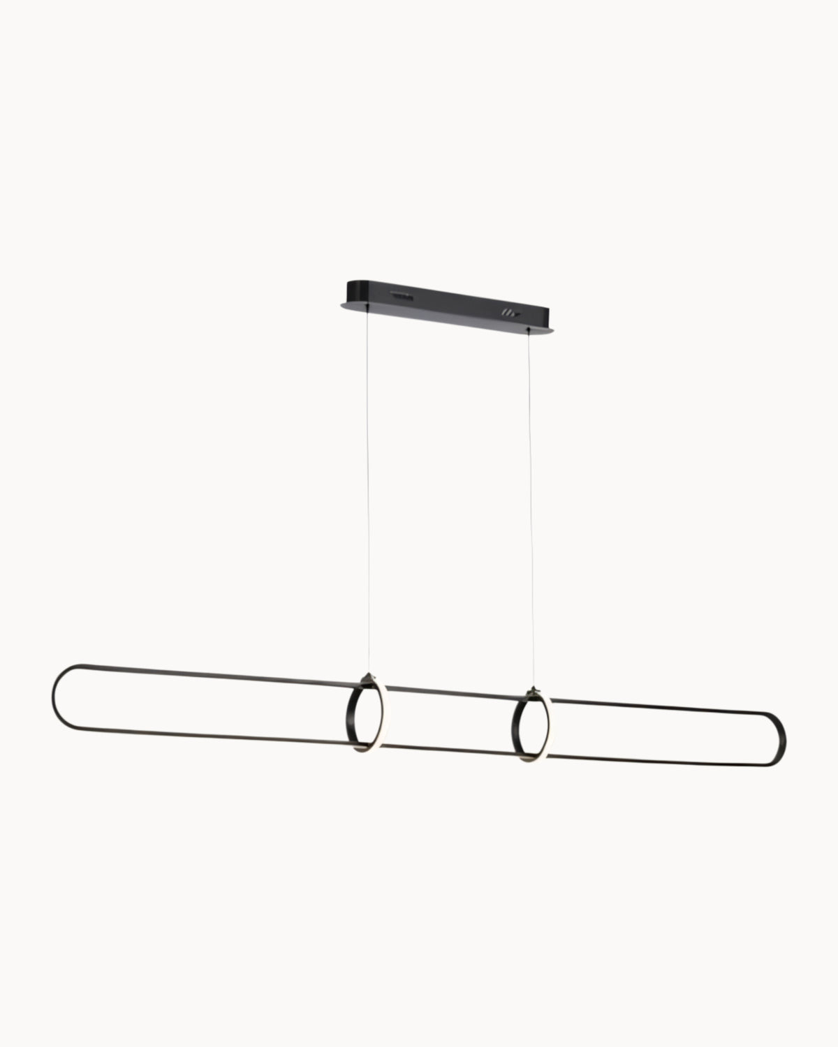 Avenue 1 LED 1.5m Dimmable Bar Pendant Black