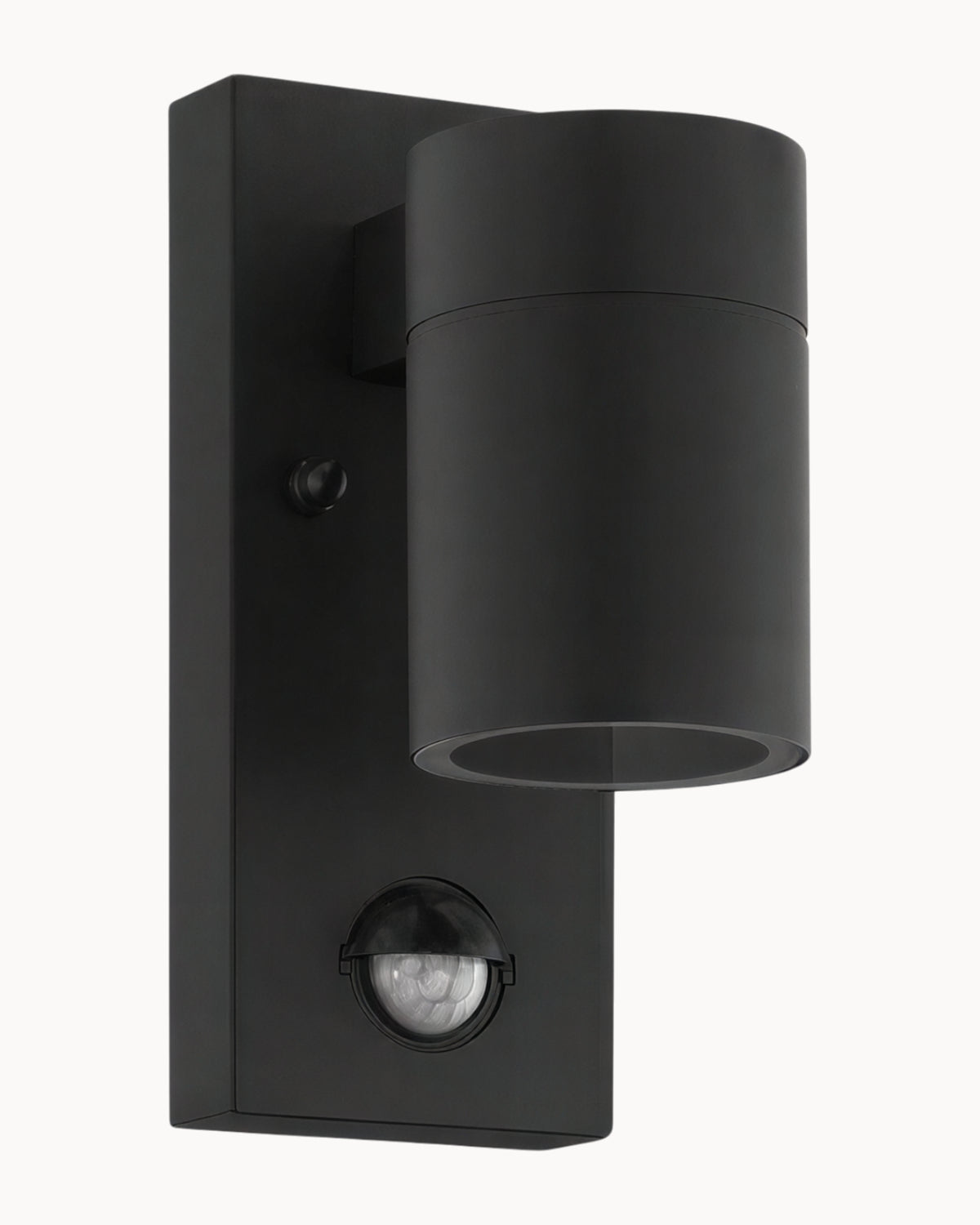 Riga 5 Wall Light with Sensor Black