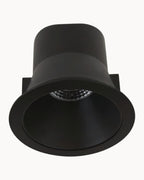 Arlo 85mm IP44 9W CCT Downlight Black