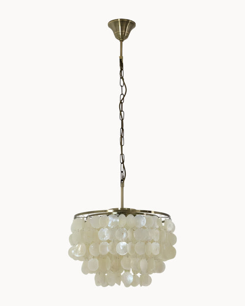 Corban 3 Light Pendant Antique Brass