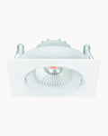 Totem 83mm IP54 8W 3000K Tiltable Downlight White