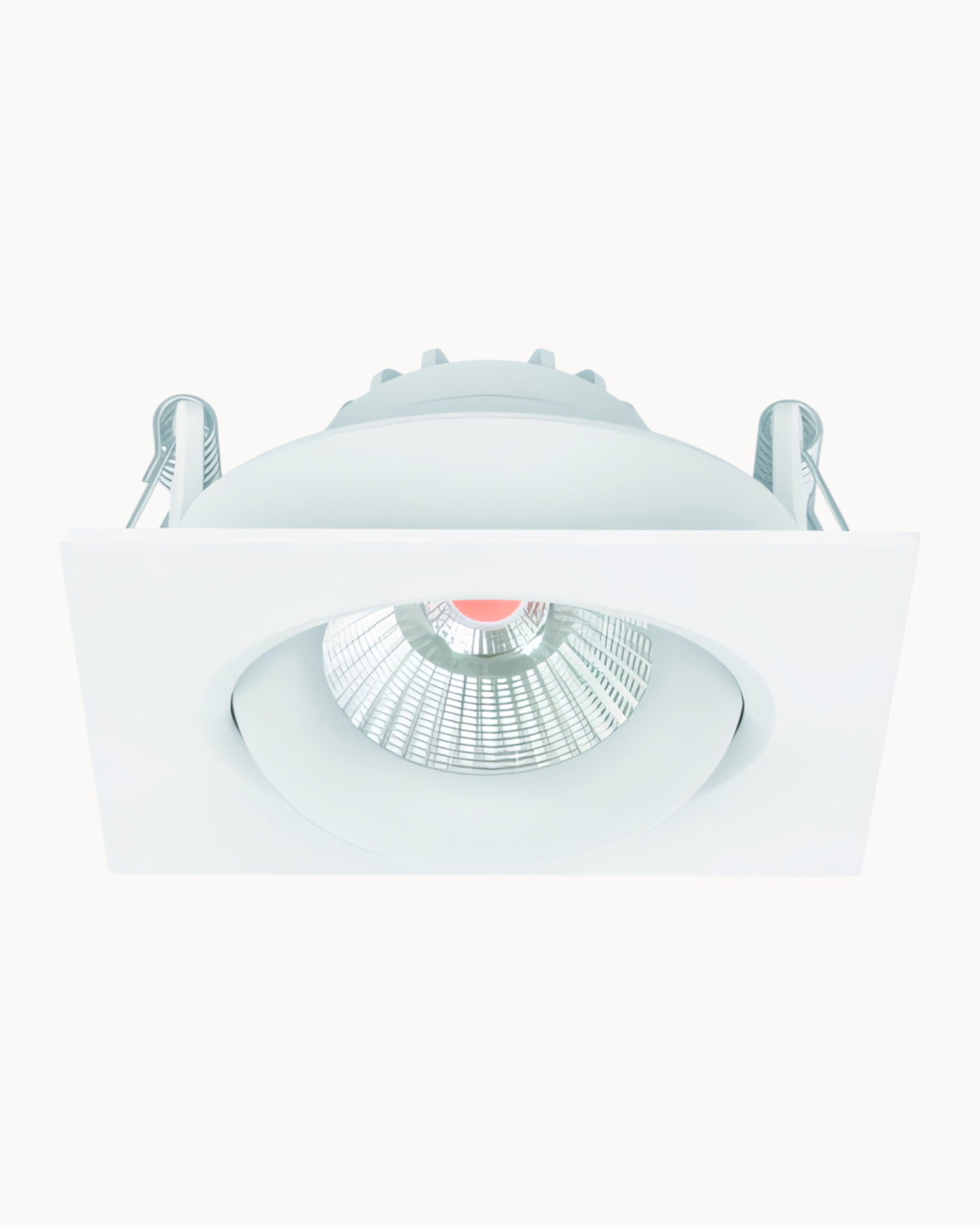 Totem 83mm IP54 8W 3000K Tiltable Downlight White