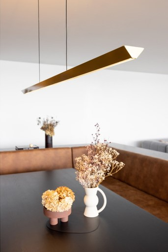 Brass 1.8m linear pendant