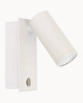 Panorama 1 Light CCT Wall Light with Touch Switch White