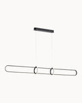 Avenue LED 1.8m Dimmable Bar Pendant Black