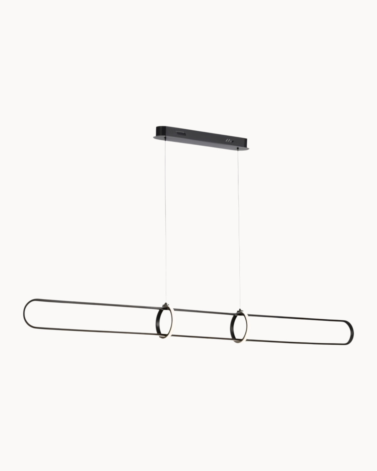 Avenue LED 1.8m Dimmable Bar Pendant Black