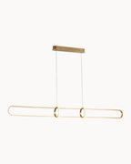 Avenue LED 1.8m Dimmable Bar Pendant Brass