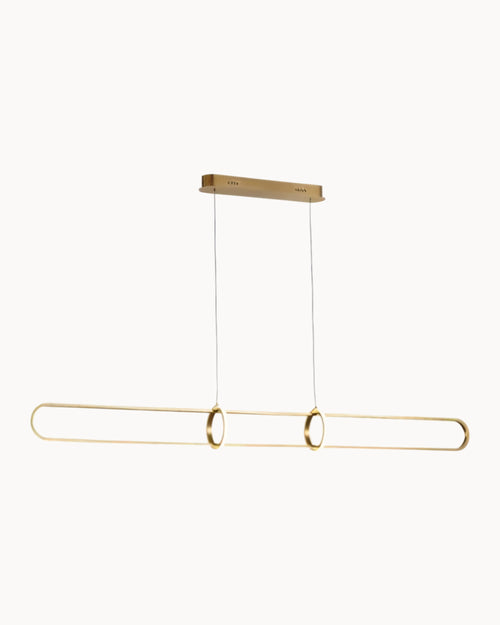 Avenue LED 1.8m Dimmable Bar Pendant Brass