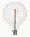 LED G125 BC/B22 clear bulb