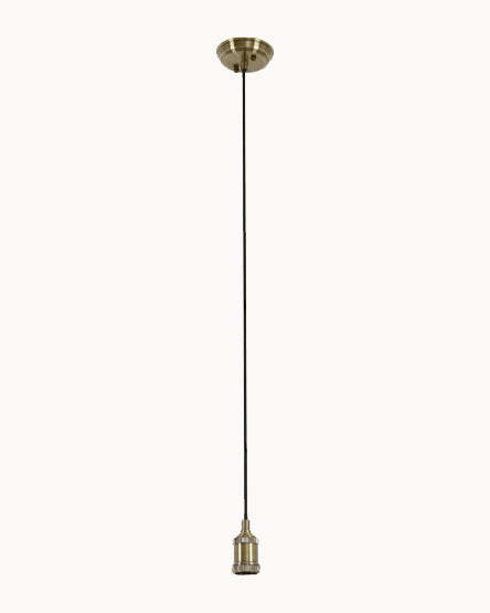 Antique brass suspension from our Manor range