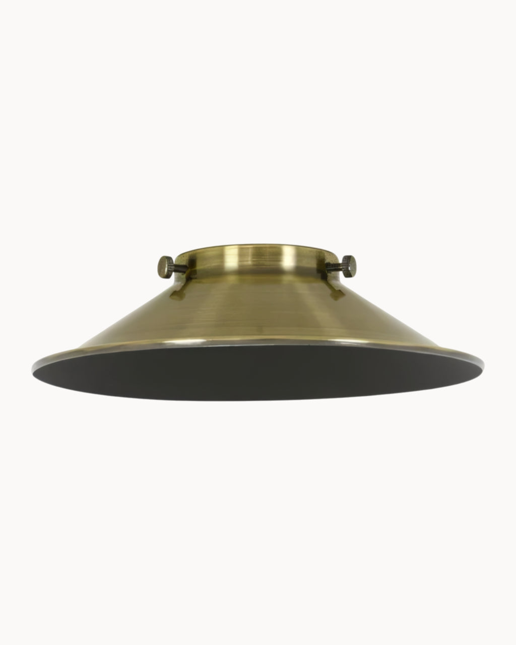 Manor 200mm Shade Antique Brass