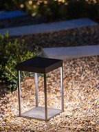 Black textured finish bollard 24v