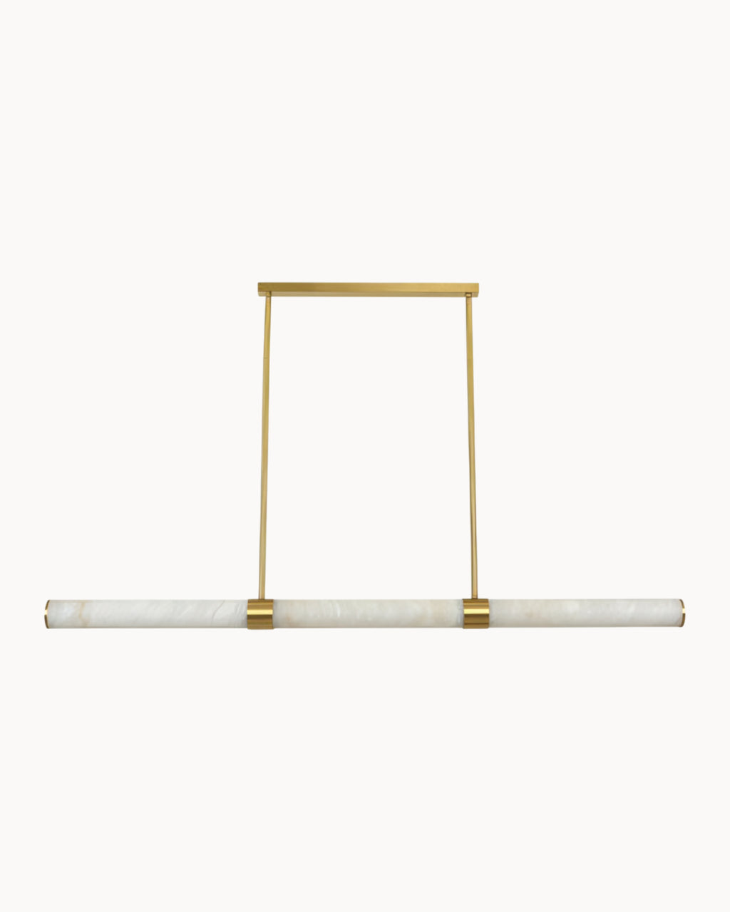 Monroe LED 40W CCT Alabaster Pendant Brass