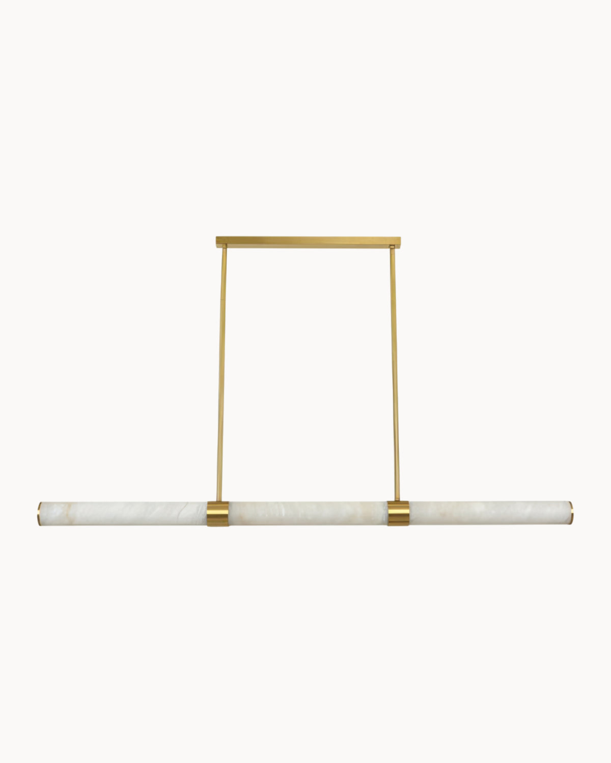 Monroe LED 40W CCT Alabaster Pendant Brass