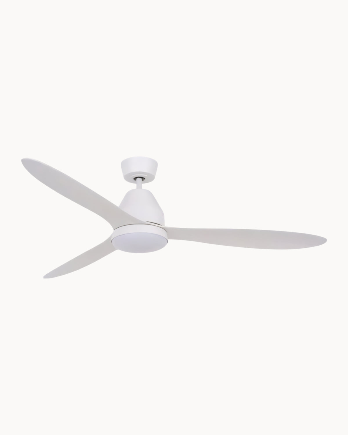 Peninsula II 56" 3 Blade DC Ceiling Fan with Light White
