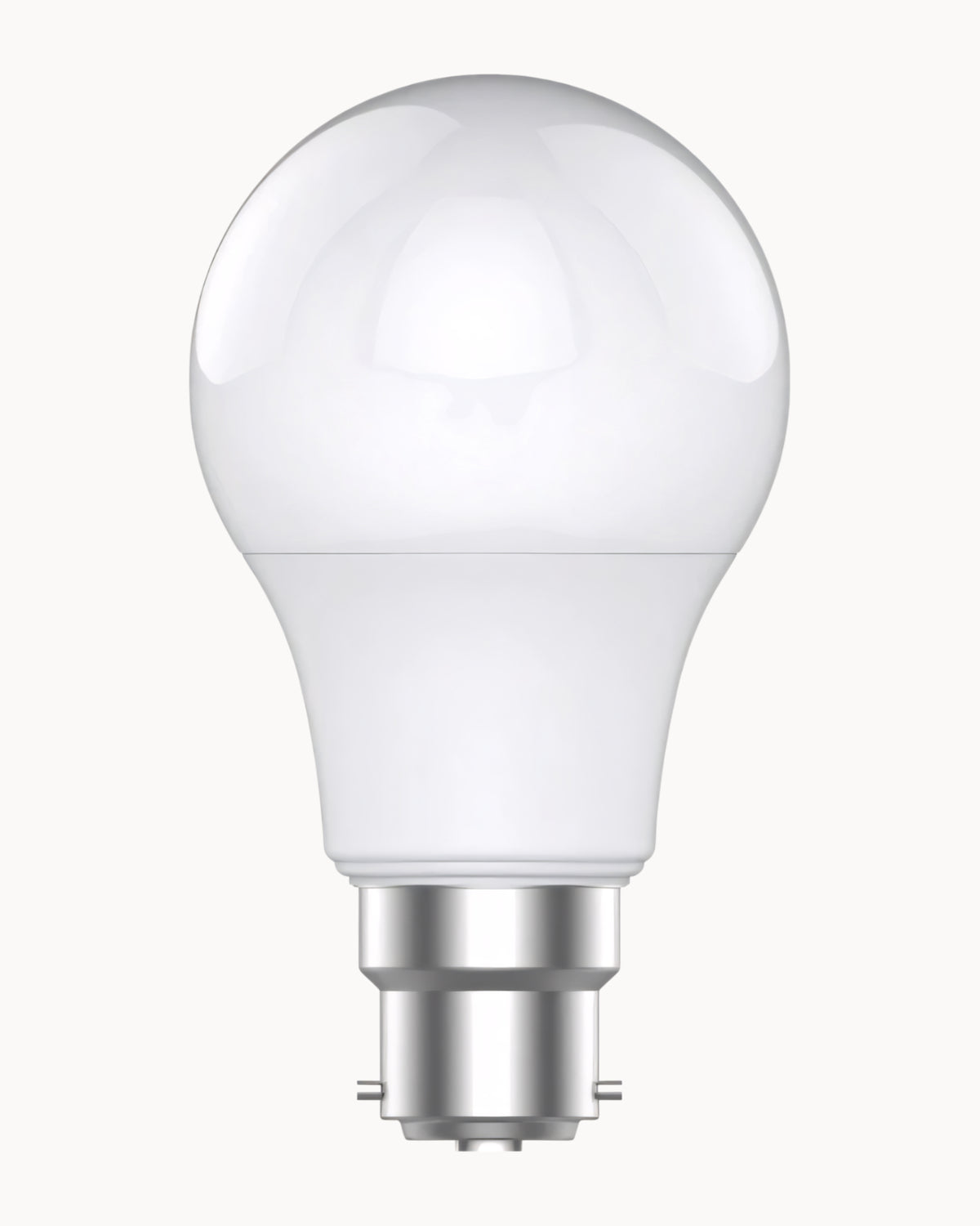 LED A60 8W BC/B22 4000K Non Dimmable White