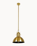 Alfred 1 Light Pendant Brass