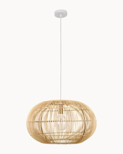 Herman 600mm Oval Pendant Natural