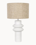 Andros Twin Table Lamp Base White