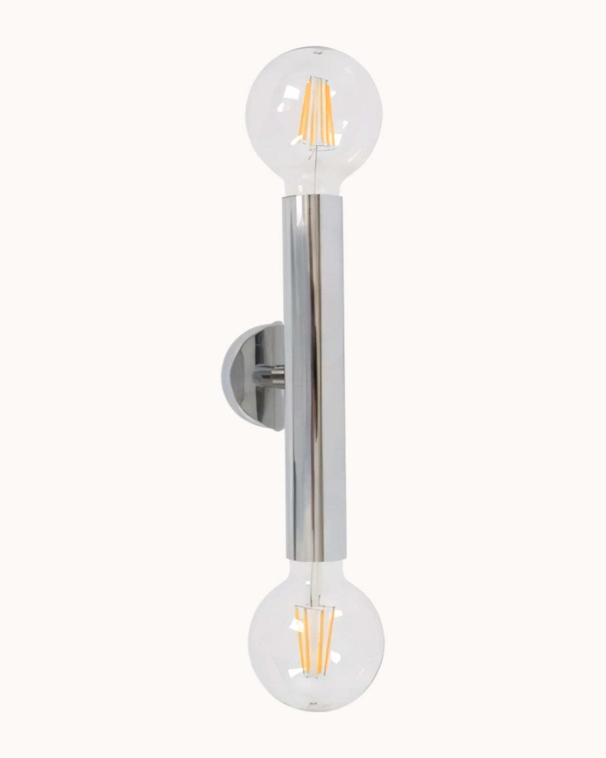 Piero 2 Light Wall Light Chrome