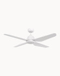Aria 48" DC Fan with Light & Remote White