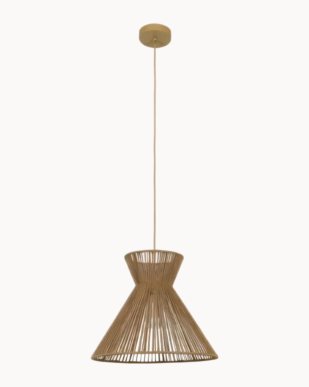 Garcia 400mm Tapered Pendant Natural