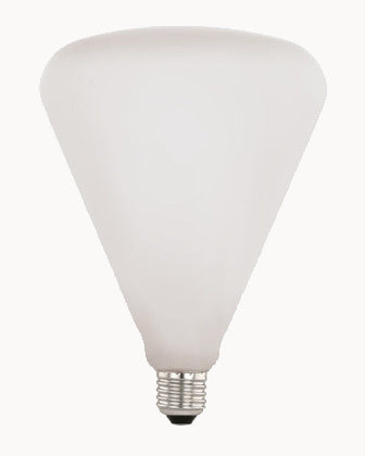 Opal 140mm cone-like LED E27 bulb