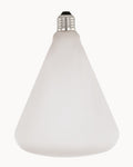 Opal 140mm cone-like LED E27 bulb