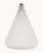Opal 140mm cone-like LED E27 bulb