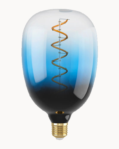 Blue 120mm LED E27 filament bulb