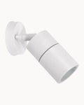 Liro IP65 1 Light Adjustable Wall Spot Carbon Fibre Blend White