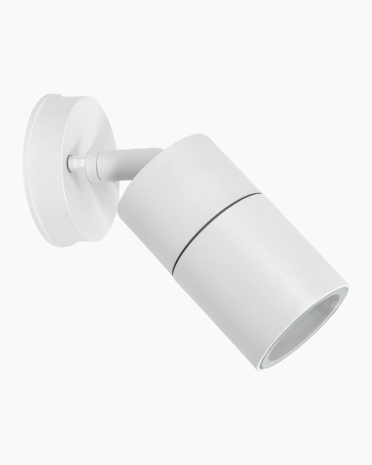 Liro IP65 1 Light Adjustable Wall Spot Carbon Fibre Blend White