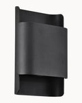 Lumen IP54 Wall Light Black