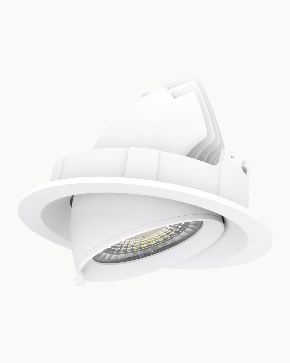 Codex Elbow 92mm 11.5W CCT Tiltable Downlight White