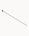 Brushed chrome 900mm fan extension rod and loom