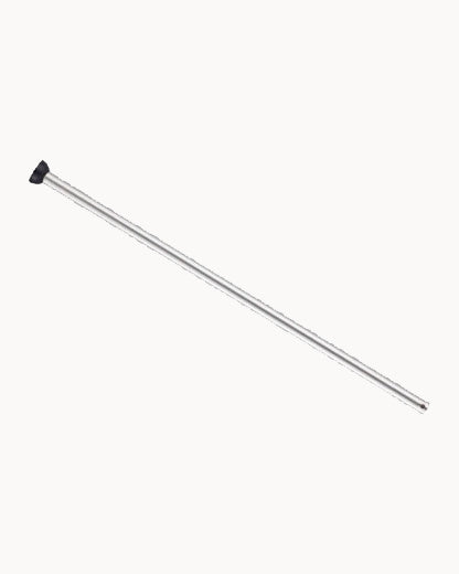 Brushed chrome 900mm fan extension rod and loom