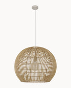 Herman 600mm Round Pendant Natural